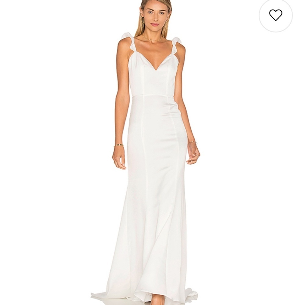 Lover's+friends California Gown size 4 Ivory